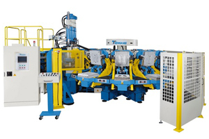 TIEN KANG：Automatic Rotary Rubber Injection Molding Machine