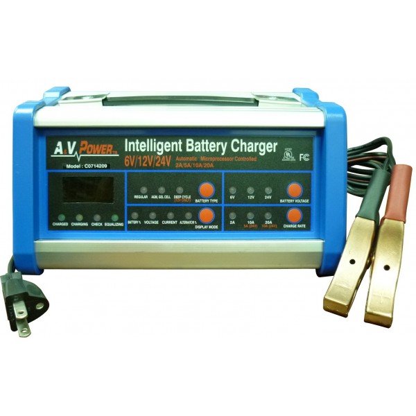 智慧型汽車電池充電器